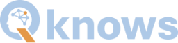 qknows logo lightblue